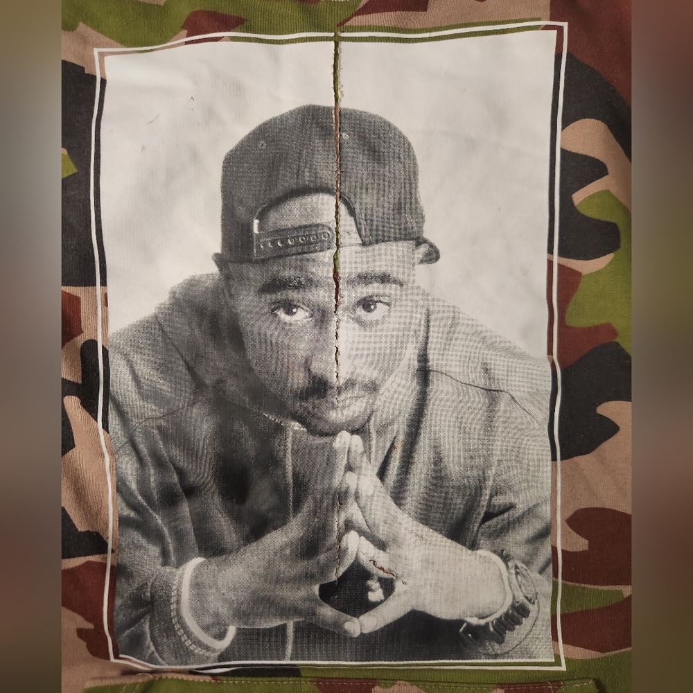 Men's Tupac Chemistry Camouflage Hoodie - Picture 2 of 5